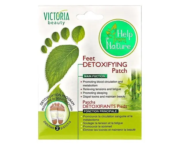 Plasturi detoxifianti pentru picioare Help from Nature, 2 buc