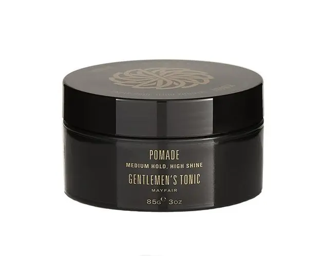 Pomada de Par cu Fixare Medie si Aspect Lucios Babassu &amp; Bergamot Gentlemen&rsquo;s Tonic, 85g