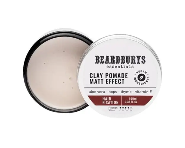 Pomada pentru par cu efect mat (fixare puternica) Beardburys Essentials, 100 ml