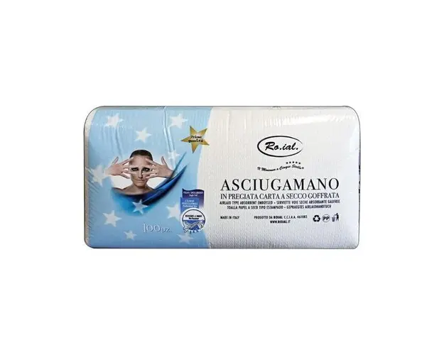 Prosop din hartie de unica folosinta, Roial, 45x80cm, 100 buc/set