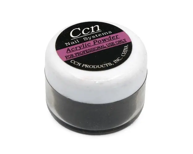 Pudra acrilica Ccn - Negru/Grafit, 1 buc