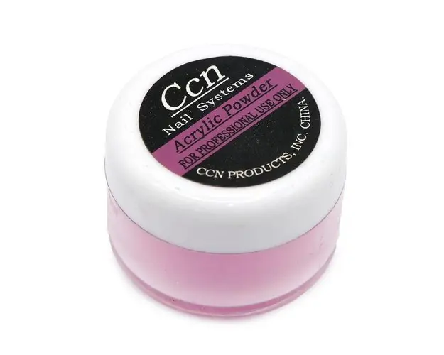 Pudra acrilica Ccn - Roz inchis, 1 buc