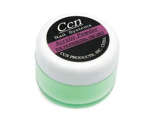Pudra acrilica Ccn - Verde deschis, 1 buc