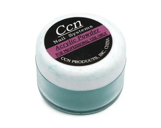Pudra acrilica Ccn - Verde inchis, 1 buc