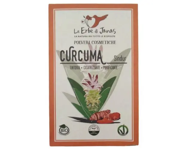 Pudra Ayurvedica Curcuma Le Erbe di Janas, 100g