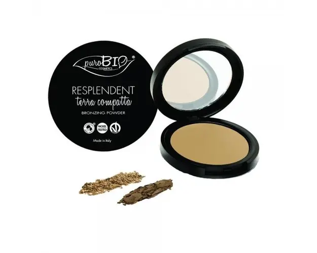 Pudra Bronzanta Mata 02 PuroBio Cosmetics, 9g