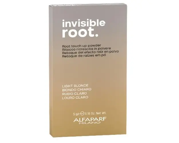 Pudra Coloranta pentru Radacini - Alfaparf Milano Invisible Root Powder, nuanta Light Blonde, 5 g