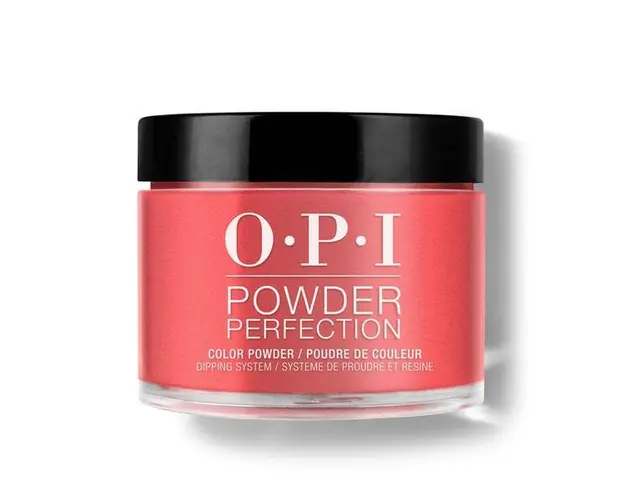 Pudra Colorata pentru Unghii - OPI Powder Perfection, Cajun Shrimp, 43 g