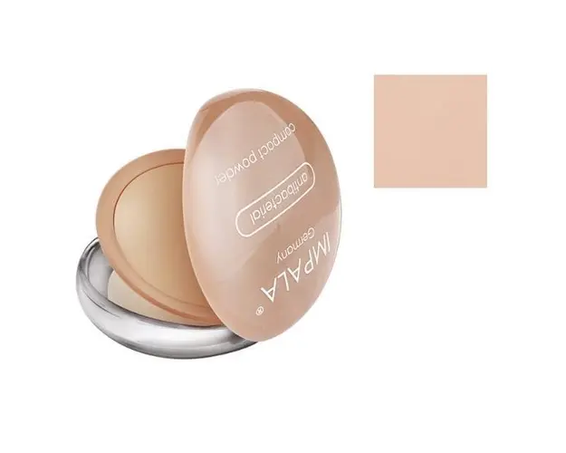 Pudra Compacta Impala, nuanta 3 Light Ivory, 12g