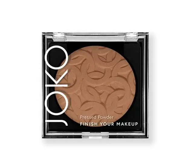 Pudra compacta - Joko Finish Your Make-Up, nuanta 15 Tanned Brown, 8 g