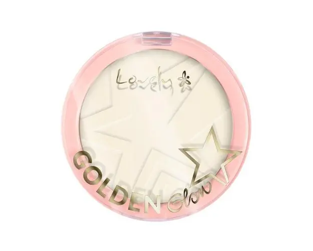 Pudra compacta Lovely Golden Glow New Edition 01, 10 g