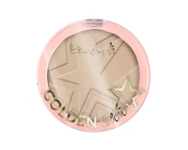 Pudra compacta Lovely Golden Glow New Edition 02, 10 g