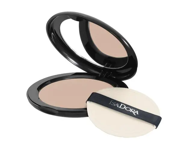 Pudra Compacta - Velvet Touch Compact Powder Isadora 10 g, nuanta 12 Beige Mist