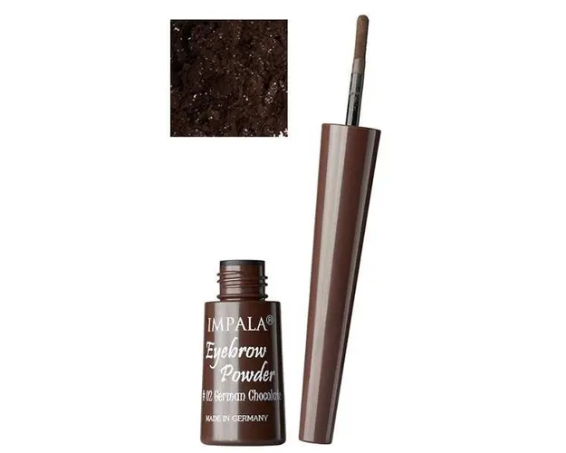 Pudra Contur Sprancene Impala, nuanta 2 German Chocolate, 1g