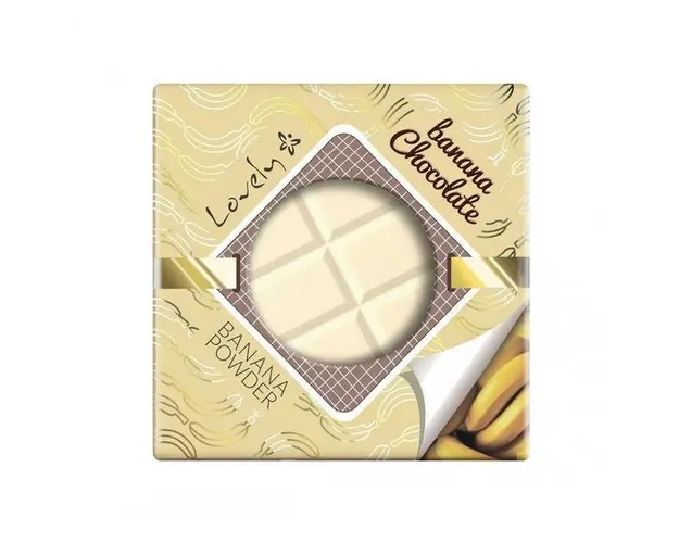 Pudra de fata Lovely Banana Chocolate, 9 g