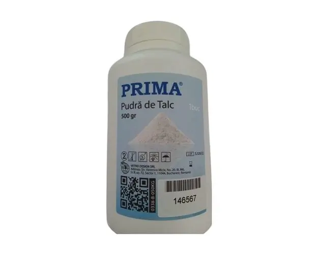 Pudra de Talc - Prima Talcum Powder, 500g