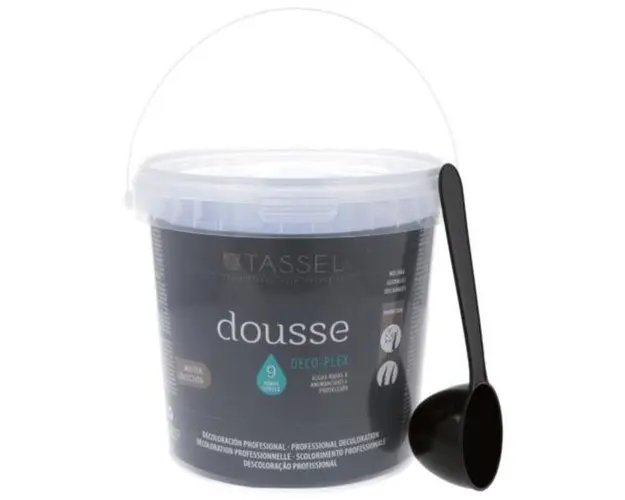 Pudra decoloranta pentru par Dousse Deco-Plex Tassel, cu deco-plex, alge rosii si aminoacizi, 500 gr