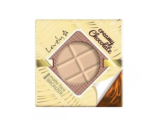 Pudra mata, bronzanta Lovely Creamy Chocolate, 9 g