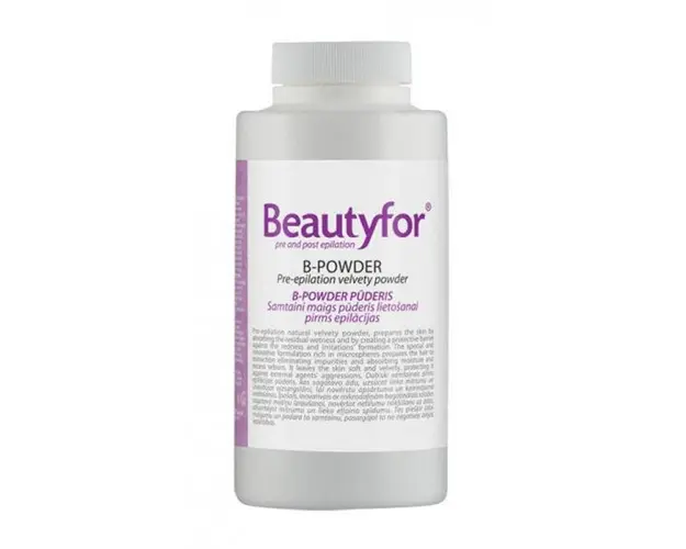 Pulbere Pre-Epilare - Beautyfor - B-powder Pre-Epilation Velvety Powder, 150 g