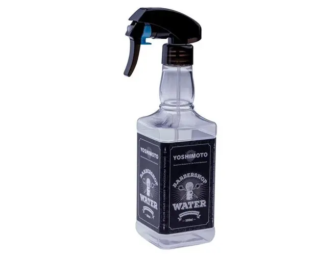 Pulverizator pentru Frizerie din Plastic Dur Yoshimoto, transparent, 500 ml