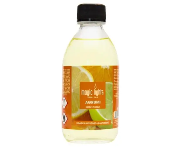 Rezerva Difuzor Ambiental cu Parfum de Portocale 250AGR - Agrumi Ricarica per Home Diffuser, Magic Lights, 250 ml