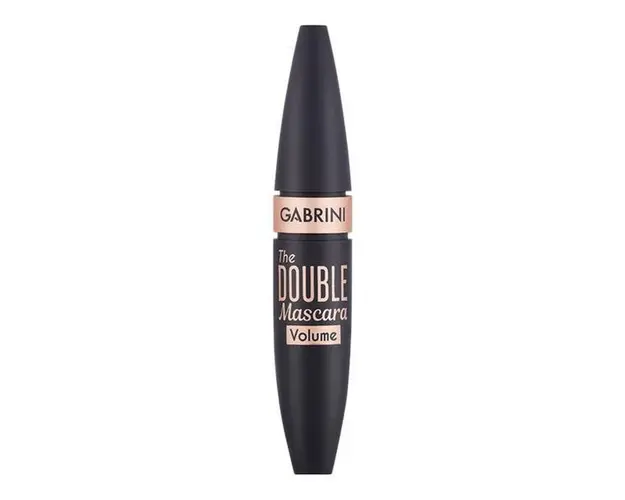 Rimel Double Mascara Gabrini Volume, Negru, 6 ml