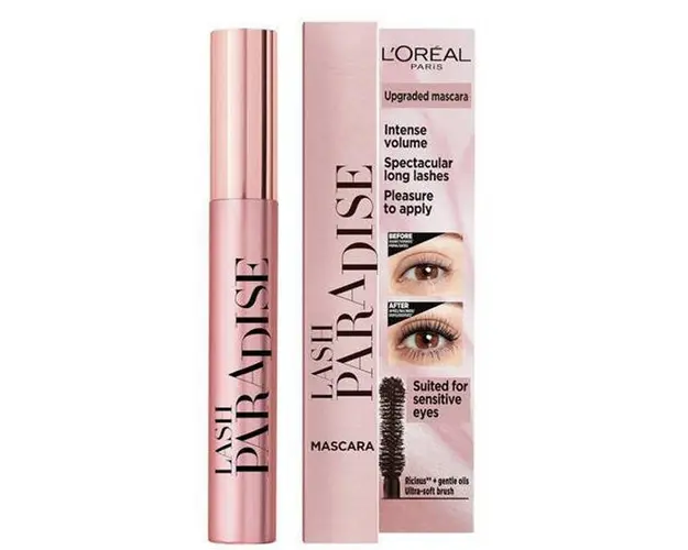Rimel pentru Volum si Alungire - L&#039;Oreal Lash Paradise Mascara, Black, 6.4 ml