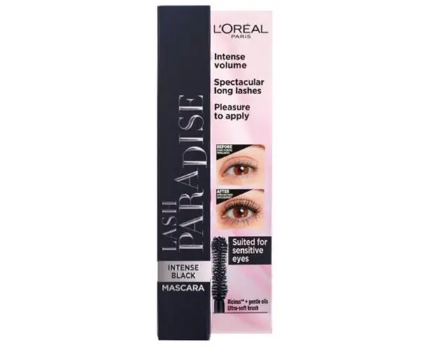 Rimel pentru Volum si Alungire - L&#039;Oreal Lash Paradise Mascara, Intense Black, 6.4 ml
