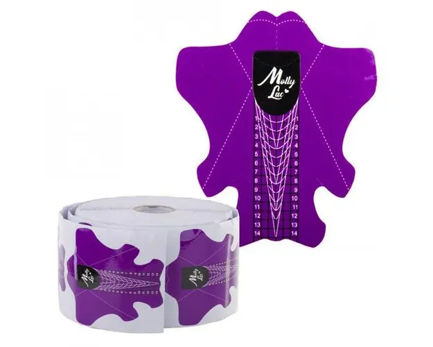 Rola 100 sabloane Mollylac Stiletto