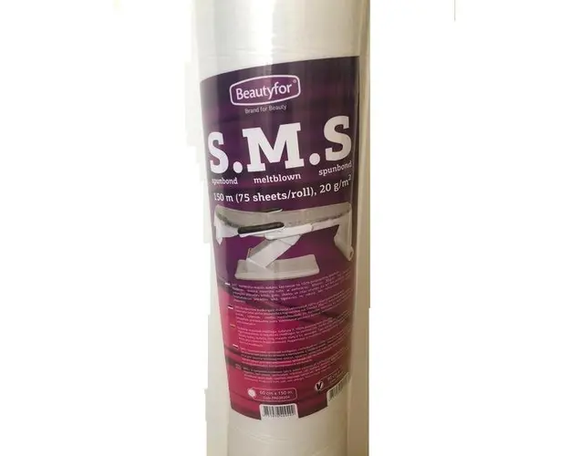 Rola cearceaf SMS - Beautyfor SMS Couch Roll, 0.8m x 150m, 75 buc