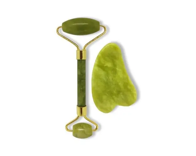 Rola de Jad si Gua, Rouleau et Gua Sha de Jade Institut Claude Bell