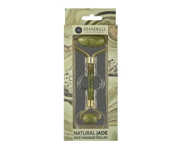 Rola din Jad pentru Masaj Facial Natural Jade Standelli Camco, 1 buc