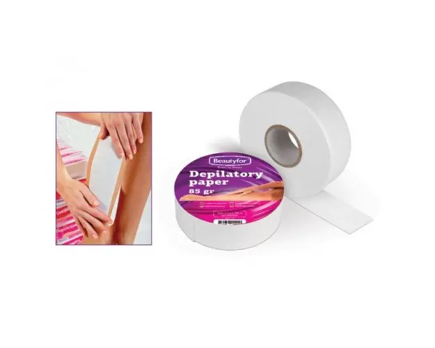 Rola hartie pentru epilare - Beautyfor Depilatory Waxing Paper, Roll, 85g, 7cm x 100m