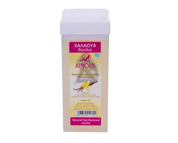 Roll On Ceara Naturala de Zahar pentru Epilat cu Aroma de Vanilie Simoun, 100g