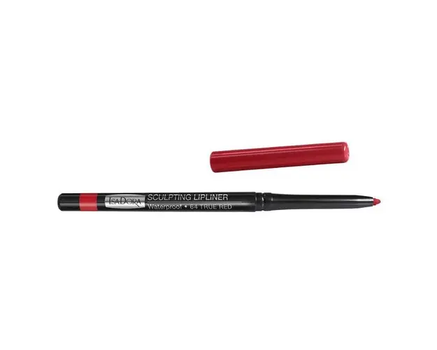 Ruj Creion de Buze - Sculpting Lipliner Waterproof Isadora 0,3 g, nuanta 64 True Red 