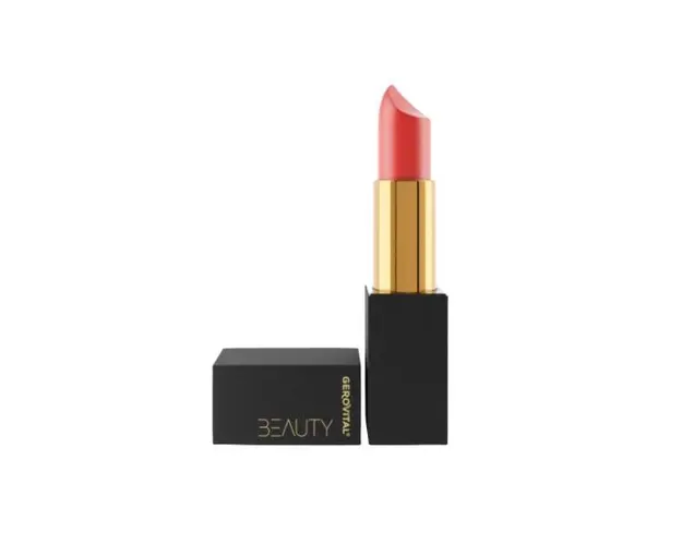 Ruj cremos cu acid hialuronic - Gerovital Beauty nuanta 05 Rosu-Corai, 4ml