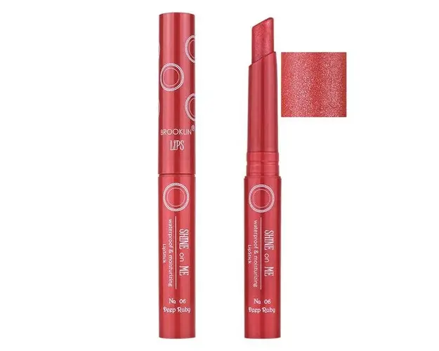 Ruj Hidratant Rezistent la Apa Impala Shine on Me Brooklin Nuanta 06 Deep Ruby, 4 g