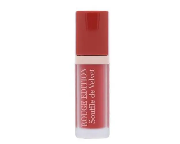 Ruj lichid de buze, Bourjois, Rouge Edition Souffle de Velvet, 08 Carameli Melo, 7.7 ml