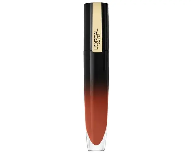 Ruj Lichid - L&#039;Oreal Paris Signature Brilliant, nuanta 304 Be Unafraid, 6.4 ml