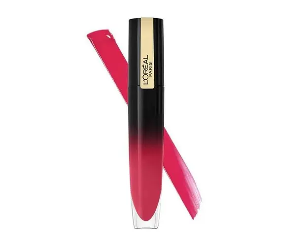 Ruj Lichid - L&#039;Oreal Paris Signature Brilliant, nuanta 306 Be Innovative, 6.4 ml