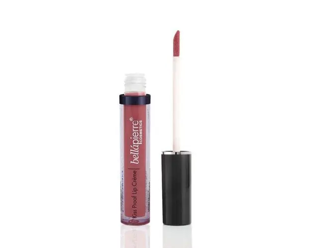 Ruj lichid mat rezistent la transfer Kiss Proof Muddy Rose 3.8 g - Bellapierre