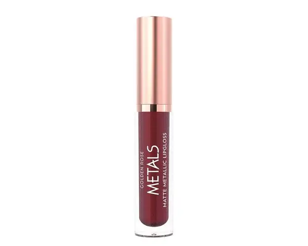 Ruj Lichid Metals Matte 58 Golden Rose, 4,5ml