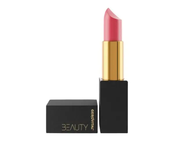 Ruj mat cu acid hialuronic - Gerovital Beauty nuanta 25 Rosu-Zmeuriu, 4ml