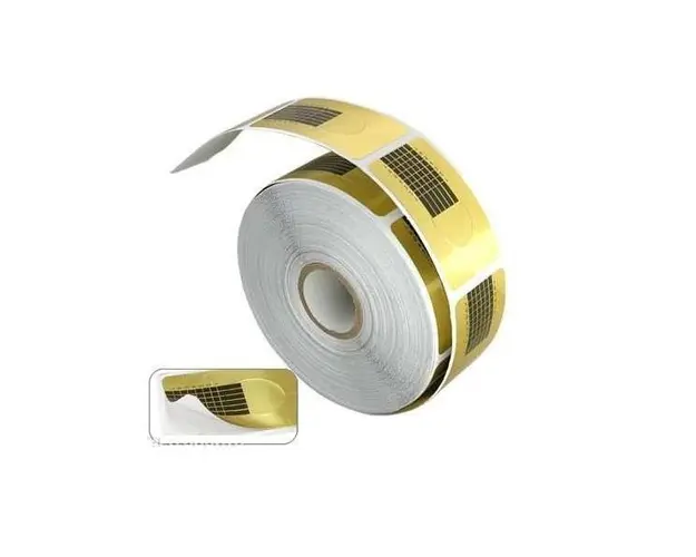 Sabloane Constructie Unghii gold 500 buc