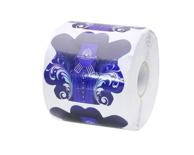 Sabloane de constructie din hirtie, 300 buc, blue