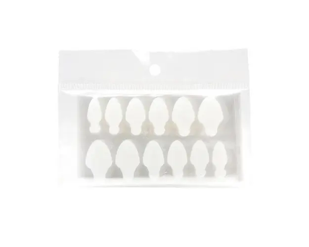 Sablon din silicon pentru tipsuri reutilizabile forma C, 10 buc