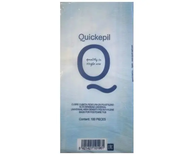 Saci Bazin Pedichiura Unica Folosinta, 100 buc