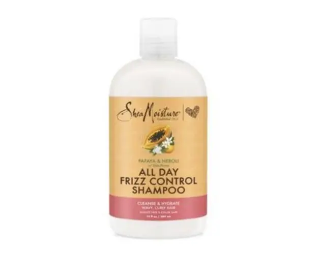 Sampon anti-frizz pentru par cret - Shea Moisture, 384 ml
