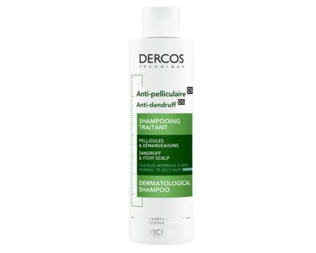 Sampon&nbsp;anti-matreata pentru&nbsp;par&nbsp;normal-gras Dercos, Vichy, 200 ml