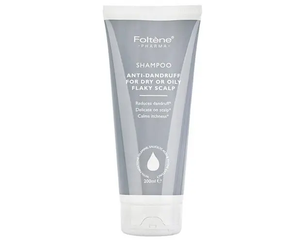 Sampon anti-matreata, pentru scalp gras sau uscat Foltene Pharma, ce elimina iritatiile si indeparteaza descumarea, 200 ml